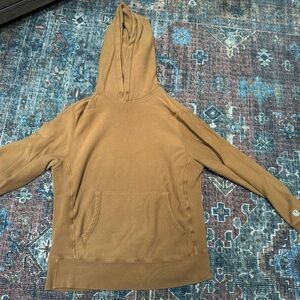 Todd Snyder Champion Hoodie; gold; medium; worn